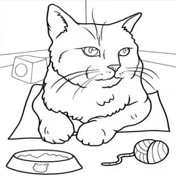 Printable Coloring Book Cat Coloring Pages Pdf - 20