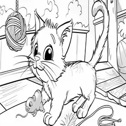 Printable Coloring Book Cat Coloring Pages Pdf - 22