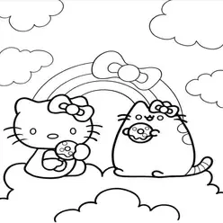 Printable Coloring Book Cat Coloring Pages Pdf - 24