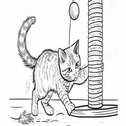 Printable Coloring Book Cat Coloring Pages Pdf - 34