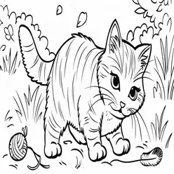 Printable Coloring Book Cat Coloring Pages Pdf - 55
