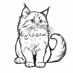 Printable Coloring Book Cat Coloring Pages Pdf - 60