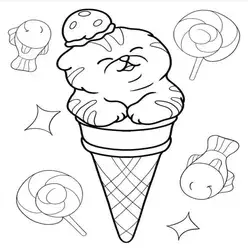 Printable Coloring Book Cat Coloring Pages Pdf - 63