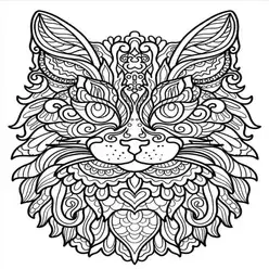 Printable Coloring Book Cat Coloring Pages Pdf - 64