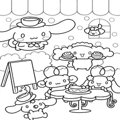 Cinnamoroll Printable Coloring Pdf - 0