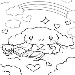 Cinnamoroll Printable Coloring Pdf - 0