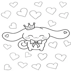 Cinnamoroll Printable Coloring Pdf - 13
