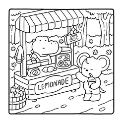 Coco & Wyo Coloring Pages PDF - Free Printable Sheets - 6