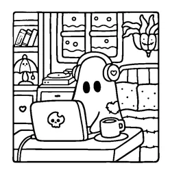 Coco & Wyo Coloring Pages PDF - Free Printable Sheets - 24