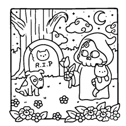 Coco & Wyo Coloring Pages PDF - Free Printable Sheets - 2