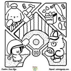 Comfy Days Coloring Pages PDF - Free Printable Sheets - 15