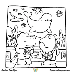 Comfy Days Coloring Pages PDF - Free Printable Sheets - 16