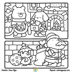 Comfy Days Coloring Pages PDF - Free Printable Sheets - 17
