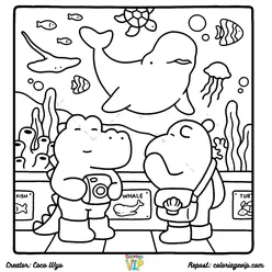 Comfy Days Coloring Pages PDF - Free Printable Sheets - 2