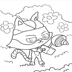 Gabby Cat Coloring Pages PDF - Free Printable Sheets - 8