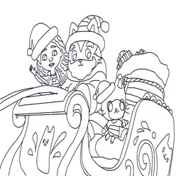 Gabby Cat Coloring Pages PDF - Free Printable Sheets - 16