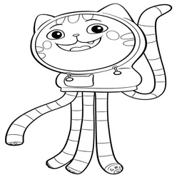 Gabby Cat Coloring Pages PDF - Free Printable Sheets - 23