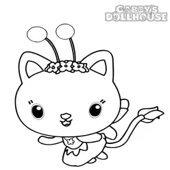 Gabby Cat Coloring Pages PDF - Free Printable Sheets - 25