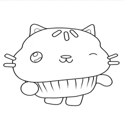 Gabby Cat Coloring Pages PDF - Free Printable Sheets - 26