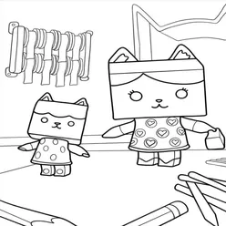 Gabby Cat Coloring Pages PDF - Free Printable Sheets - 28