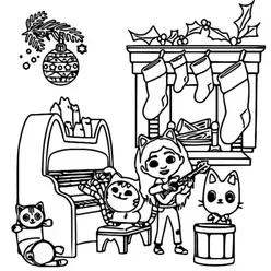 Gabby Cat Coloring Pages PDF - Free Printable Sheets - 30