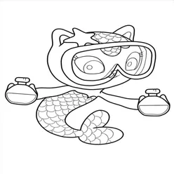 Gabby Cat Coloring Pages PDF - Free Printable Sheets - 31