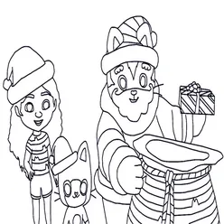 Gabby Cat Coloring Pages PDF - Free Printable Sheets - 3