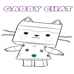 Gabby Cat Coloring Pages PDF - Free Printable Sheets - 52