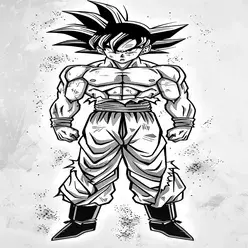 Goku Printable Coloring Book Pdf - 2