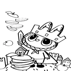 Labubu Coloring Pages – Free Printable PDFs for Kids & Adults - 12