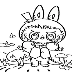 Labubu Coloring Pages – Free Printable PDFs for Kids & Adults - 25