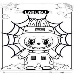 Labubu Coloring Pages – Free Printable PDFs for Kids & Adults - 30