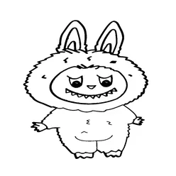 Labubu Coloring Pages – Free Printable PDFs for Kids & Adults - 3