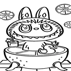 Labubu Coloring Pages – Free Printable PDFs for Kids & Adults - 35