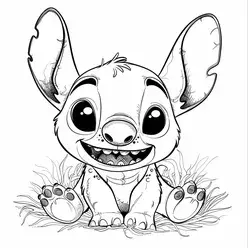 Lilo & Stitch Printable Coloring Book Pdf - 3