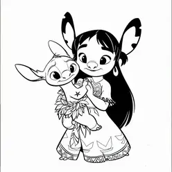 Lilo & Stitch Printable Coloring Book Pdf - 10