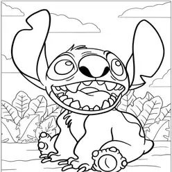 Lilo & Stitch Printable Coloring Book Pdf - 13