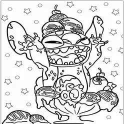 Lilo & Stitch Printable Coloring Book Pdf - 20