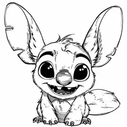 Lilo & Stitch Printable Coloring Book Pdf - 27