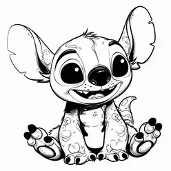 Lilo & Stitch Printable Coloring Book Pdf - 30