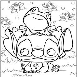 Lilo & Stitch Printable Coloring Book Pdf - 31