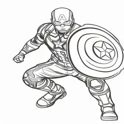 Marvel Avengers Printable Coloring Book Pdf - 3