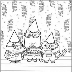Minion Printable Coloring Book Pdf - 9