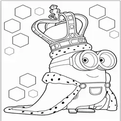 Minion Printable Coloring Book Pdf - 20