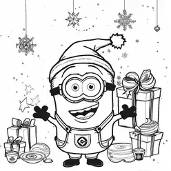 Minion Printable Coloring Book Pdf - 29