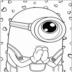 Minion Printable Coloring Book Pdf - 36