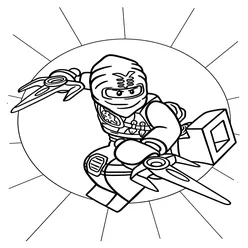 Ninjago Coloring Pages PDF - Free Printable Sheets - 5