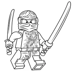 Ninjago Coloring Pages PDF - Free Printable Sheets - 1