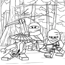 Ninjago Coloring Pages PDF - Free Printable Sheets - 28