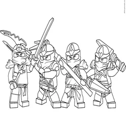Ninjago Coloring Pages PDF - Free Printable Sheets - 31